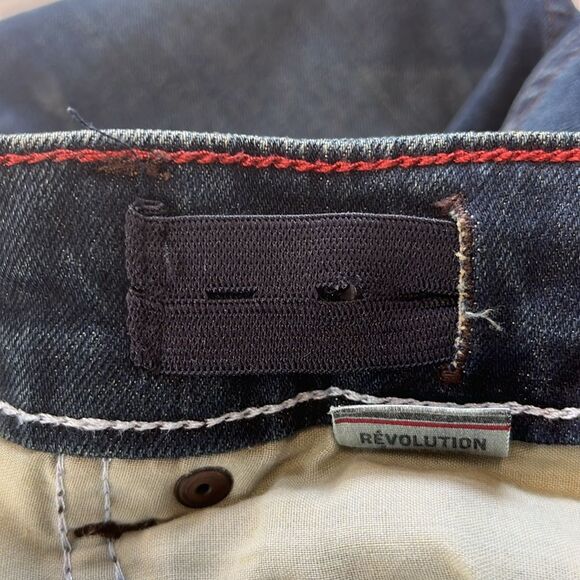 Tommy Hilfiger | Boys Revolution Slim Adjustable Waist Denim Jeans 14 - Picture 9 of 11